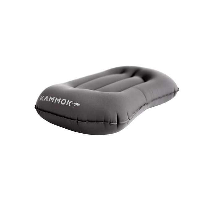 KAMMOK KM5317GG Puffin Granite Gray Air Pillow, Compact, For Travel, Camping, Outdoor Activities