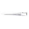 Diane Duck Bill Hair Clips, Silver, 24-pack