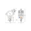 Global Truss F14 Half Coupler