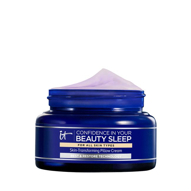 IT Cosmetics Confidence in Your Beauty Sleep - Anti-Aging Night Cream - Visibly Improves Fine Lines, Wrinkles, Dryness, Dullness & Loss of Firmness - With Hyaluronic Acid - 2 fl oz