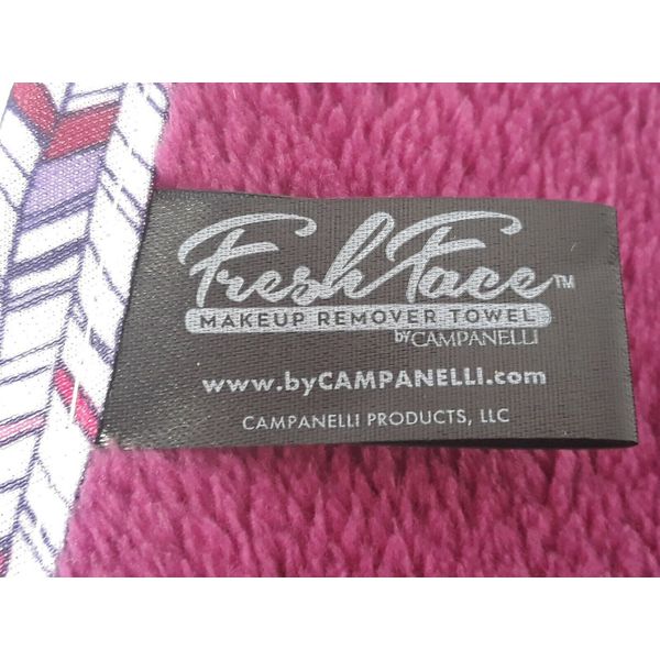Fresh Face Makeup Remover Towel By Campanelli Purple Multipurpose
