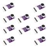 10pcs Electret Microphone Amplifier MAX4466 Module Adjustable Gain Blue Breakout Board