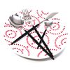 Silverware Set 24 Piece Stainless Steel Cutlery Tableware Set for 6