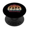 Funny Dancing Skeleton Gift for Radiology Technician PopSockets Standard PopGrip