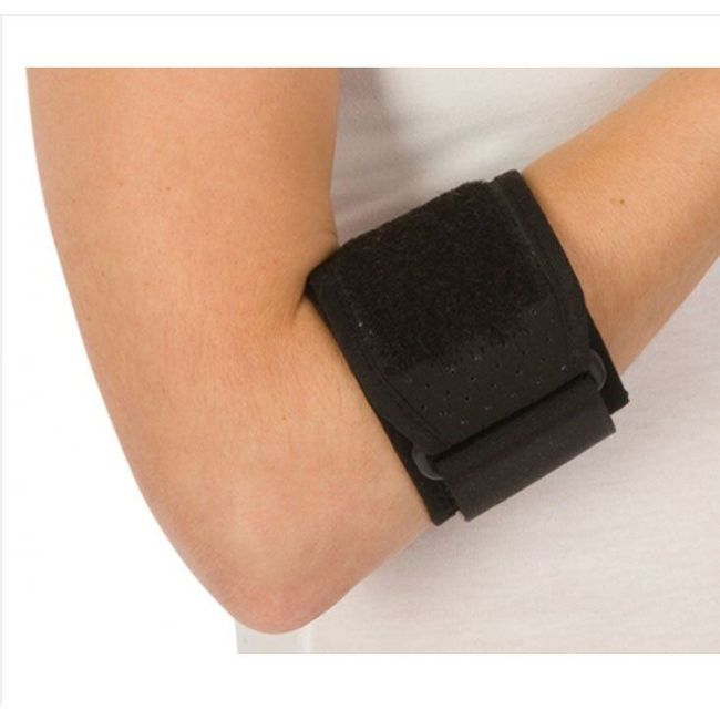 Elbow Support PROCARE One Size Fits Most Contact Closure Tennis Black #79-81031