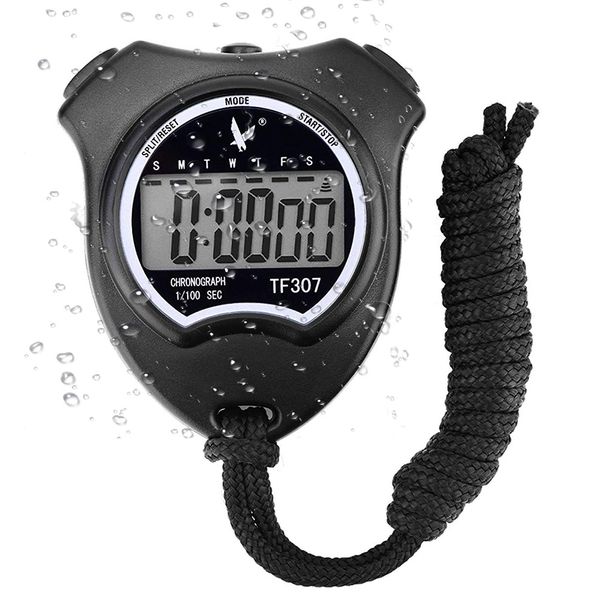 Digital Sports Stopwatch Stopwatch Digital Stopwatch with Alarm/Calendar for Swimming Football Stopwatches Shockproof Sport Stopwatches for Coaches