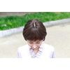 Priscilla ST-005 Gray Hair Parting Type 3A Dark Brown