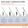 BIO IONIC Stylewinder Rotating Styling Iron, 1.25 Inch
