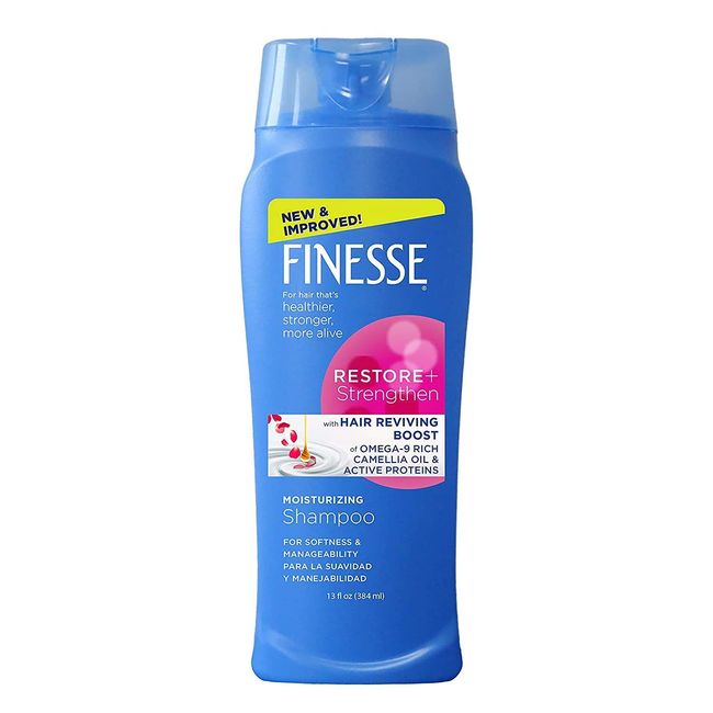 Finesse Restore + Strengthen Moisturizing Shampoo 13 oz (Pack of 6) Moistur...