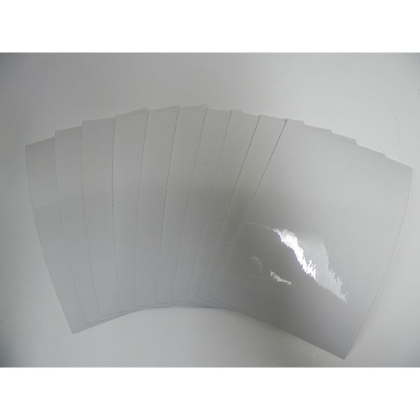 Transparent Clear Vinyl, 8 inch x 12 inch (20 count)