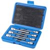 7 Piece Extra Long Hex Bit Socket Set 3/4/5/6/7/8/10 Mm Drive Repair Tool Set, Chrome Vanadium Steel Hex Bit Socket Set for Precise Size