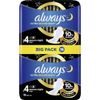 Ultra Secure Night Sanitary Pads with Wings Big Pack (Size 4) Pads Sanitary Pads Pack of 18