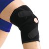D&M 108656 Asmedy Knee Supporter, Cross Type, 1 Piece, Left and Right Use, Made in Japan, Black, One Size Fits Most, Level 4, Firm, Open Type, ATHMD Fixation, Protection, Prevention, Reduction, Elastic, Compression