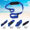 PATIKIL 2 Pack Adjustable Shoulder Carrying Straps for Folding Chair, Navy Blue Polyester