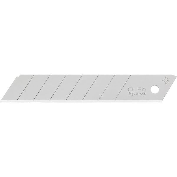 OLFA LB25K Cutter Replacement Blades (Large) 25 Piece Set, New Replacement Blade Case with Clips, Folding Blade Type Utility Knife Replacement Blades