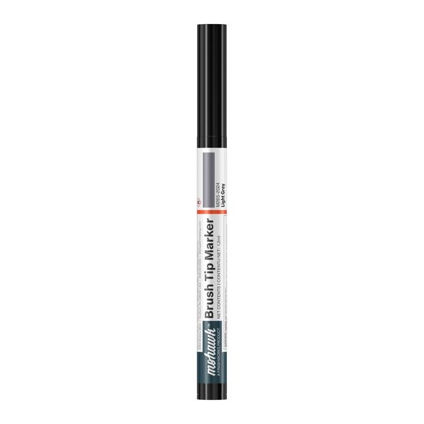 (Light Grey) - Mohawk Brush Tip Graining Marker (Light Grey)