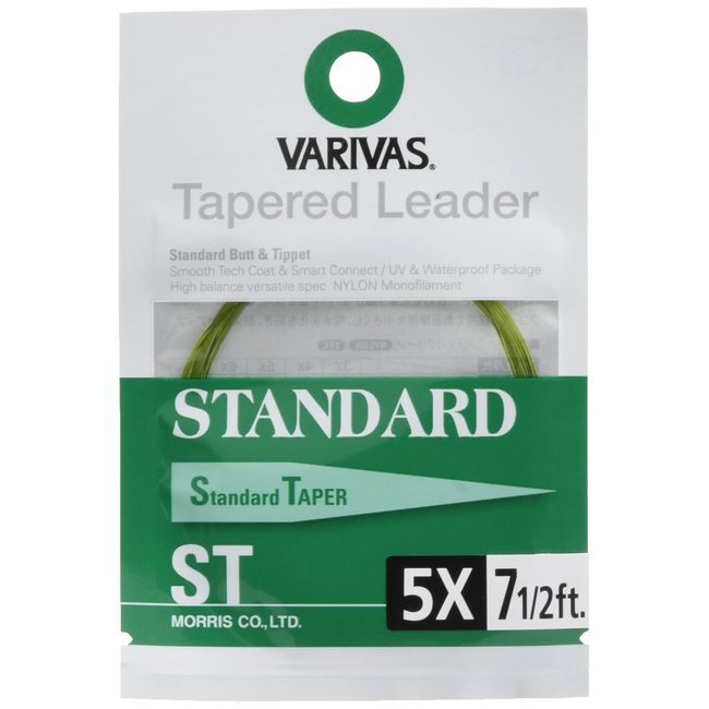 VARIVAS Harris Tapered Leader Standard ST 7.5ft 5X TL-3