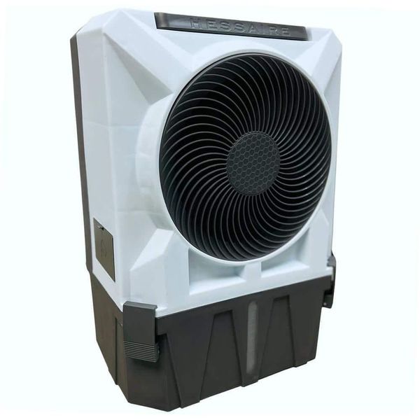 Portable Evaporative Cooler Gray 900 CFM 2-Speed Ultra Compact for 350 sq ft in.