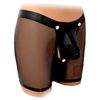 SpecialUnderwear Long Pants Mesh Faux Leather Back Open Size: L