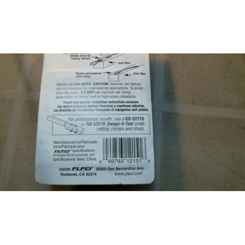 Prime-Line Garage Door Hardware GD-12151 Cable Clamps & Stops, FREE SHIPPING