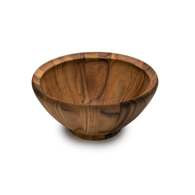 Ironwood Large Acacia Wood Salad Bowl