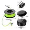 VOANZO Nylon Pipe Concealed Wire Threader, Wire And Network Cable Guide, Magnetic Wire Stringer, Electrician Wire Threader, Magnetic Cable Puller