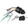 Boat Ignition Key Switch fits for Mercury Outboard Control Box Motor 87-17009A