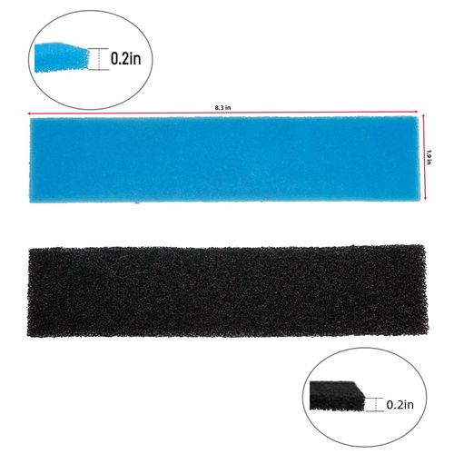 4 PCS Mini Split Air Filter Fit for Mitsubishi Electric MSZ-FH06NA MSZ-FS06NA MSZ-FH15NA MSZ-FS15NA Replacement for MAC-2330FT-E MAC-3000FT-E Without Frames