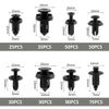 650 PCS Car Retainer Auto Fasteners Push Trim Plastic Clips Pin Rivet Bumper Kit