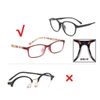 20 Piece Glasses, Nose Pads, Silicone Glasses, Anti-Slip, Air Cushion, Soft Silicone, Prevents Slipping, Glasses, Nose Slimming, Tweezers/Cleaning Set (Clear) 19
