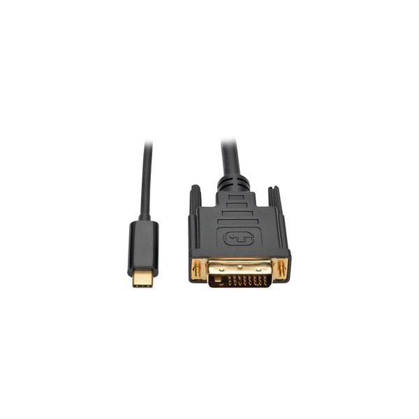 4XEM USB-C to DVI Cable 6ft-Black