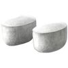 2 Pack Charcoal Water Filters,Compatible with Calphalwith Coffee Makers 1800470"
