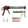MPFL Sausage+Cartridge Caulk Gun,  Protective Cover, Drip Control