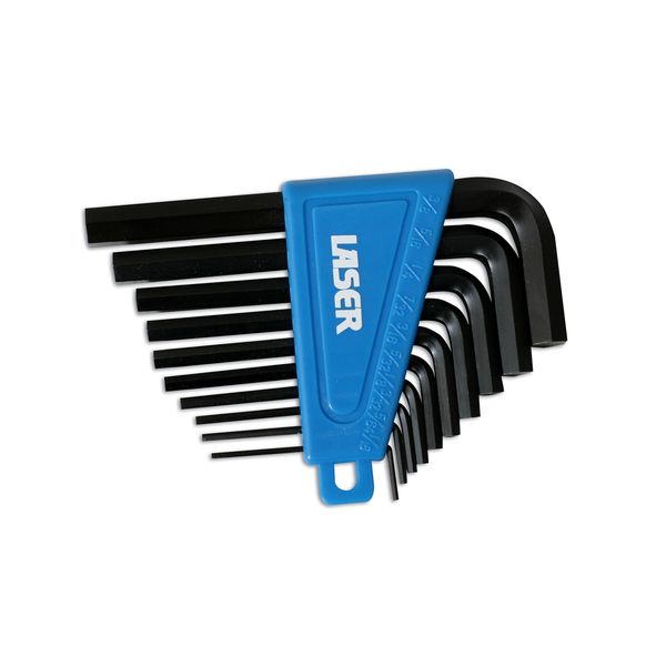 Laser 0951 Imperial Hex Key Set 10pc