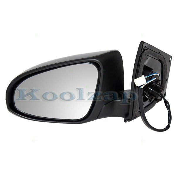 For 2014-2019 Corolla Front Left Mirrors Paintable Plastic 87940-02F20-C0 Q