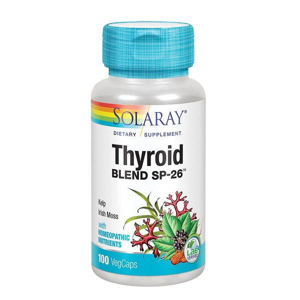 Solaray Thyroid Blend SP-26 | 100 VegCaps