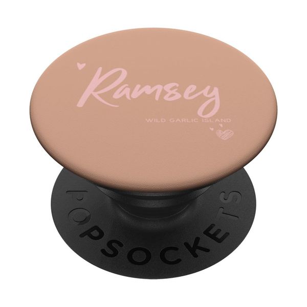 Ramsey meaning "Wild Garlic Island" PopSockets Adhesive PopGrip