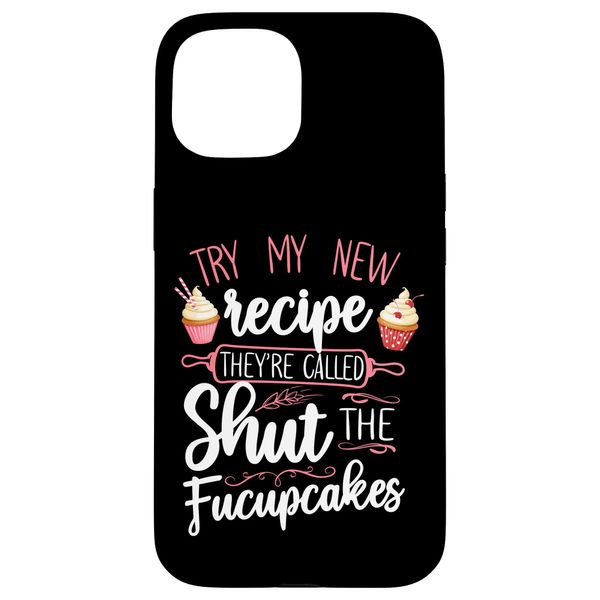 iPhone 15 Bake Baking Cupcake Pun Case