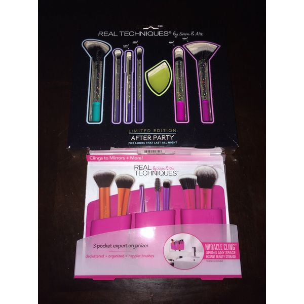 Real Techniques After Party Limited Edition Brush Set And 3 Pocket Organizer!!!