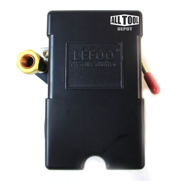 UNIVERSAL PRESSURE SWITCH 95-125 PSI FOR AIR COMPRESSOR Single PORT