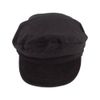 Jaxon & James Corduroy Fiddler Cap - Black Medium