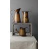 Metal Pitcher Fall Leaves By Manual Woodworkers & Weavers