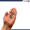 M3 Nyloc Steel Nuts, 3mm Self Locking Nuts with Nylon Inserts (20 Pack) Evelyne Bolts