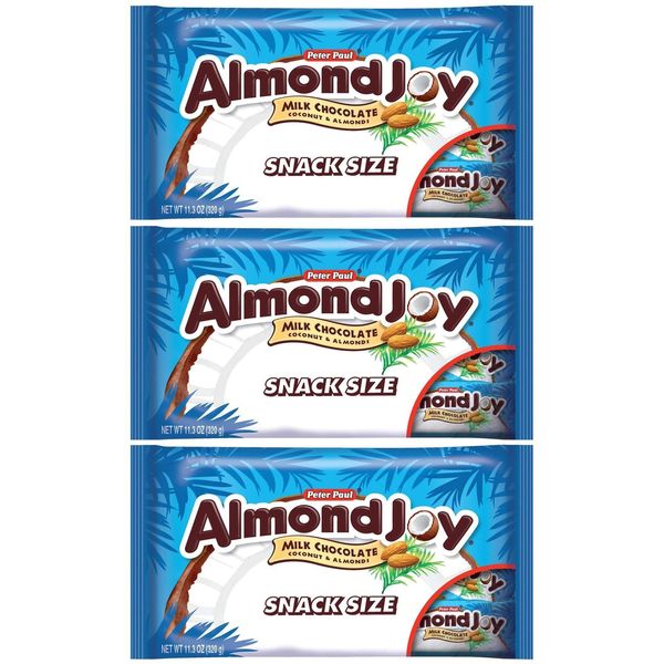 Almond Joy Snack Size Bars - 11.3 oz - 3 pk
