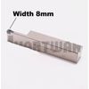 For HAFD08 Carbide Inserts 8mm Indexable Turning Tool Lathe Grooving Tool