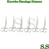 6 Pcs Knowles Bandage Scissors 4.5” Surgical Instruments