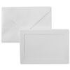 Recollections White Frame Cards & Envelopes, 5”; x 7”;