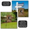 Wofford Terriers Logo Garden Flag and Yard Banner