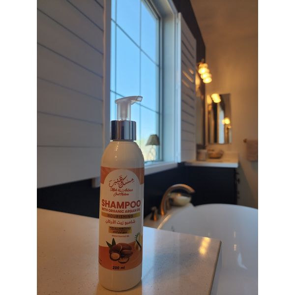 Pure Organic Argan Oil Hydrating Shampoo