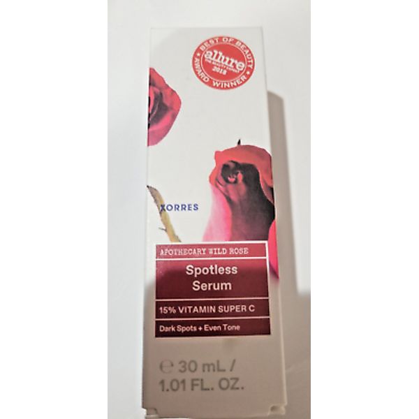 KORRES Wild Rose 15% Vitamin Super C Spotless Serum, 1 Fl oz. NIB